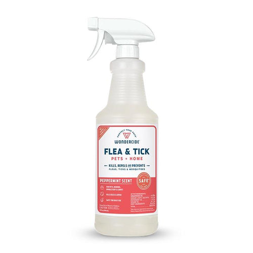 Wondercide Peppermint Flea & Tick Spray for Pets + Home (4 oz)