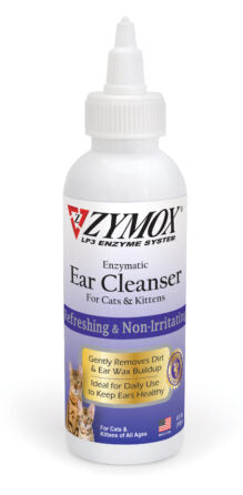 ZYMOX® Enzymatic Ear Cleanser for Cats and Kittens (4 oz)