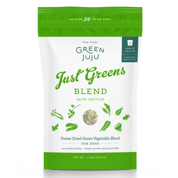 Green Juju Just Greens Blend with Nettles Dog Treats