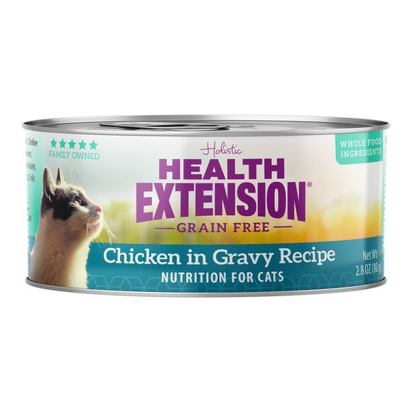 Health Extension Grain Free Chicken in Gravy Recipe