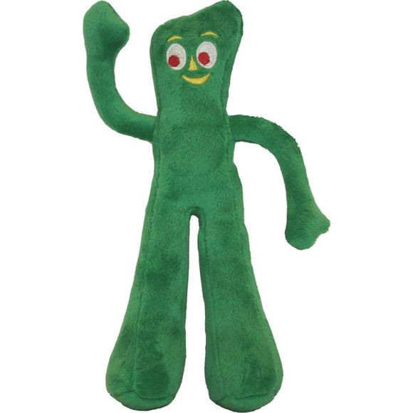 Multipet 9 In. Gumby Squeaky Plush Dog Toy