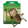 Meowijuana Jump 'n' Jamb - Get The Monkey Off Your Back - Refillable Catnip Swinging Toy