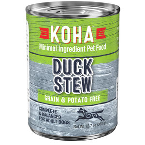 Koha Minimal Ingredient Duck Stew for Dogs