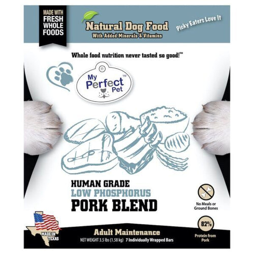 My Perfect Pet Low Phosphorus Pork Blend (3.5 lbs)