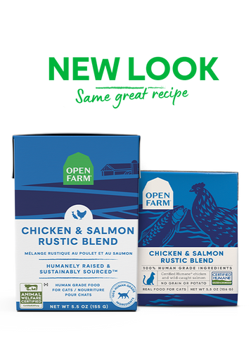 Open Farm Chicken & Salmon Rustic Blend Wet Cat Food