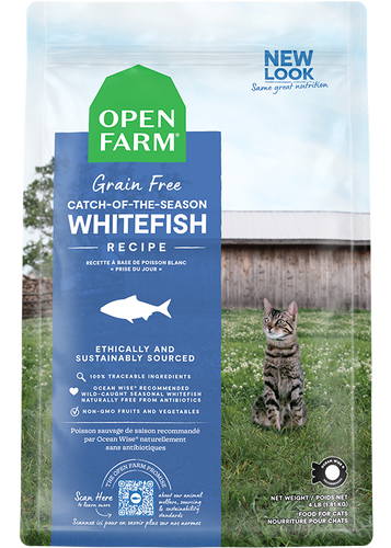 Open Catch-of-the-Season Whitefish Dry Cat Food