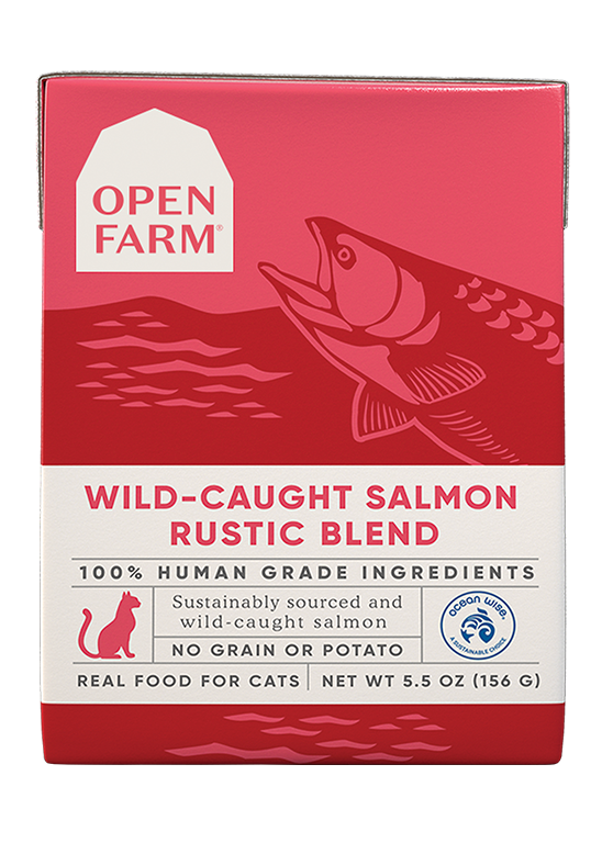 Open Farm Wild-Caught Salmon Rustic Blend (5.5-oz, single)