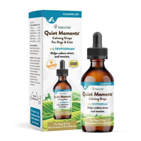 NaturVet Quiet Moments® Calming Drops Calming  Aid (2 fl oz)
