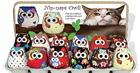 Goli Nip-Naps Owli Cat Toy