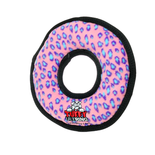 Tuffy® Ultimate: Ring Pink Dog Toy