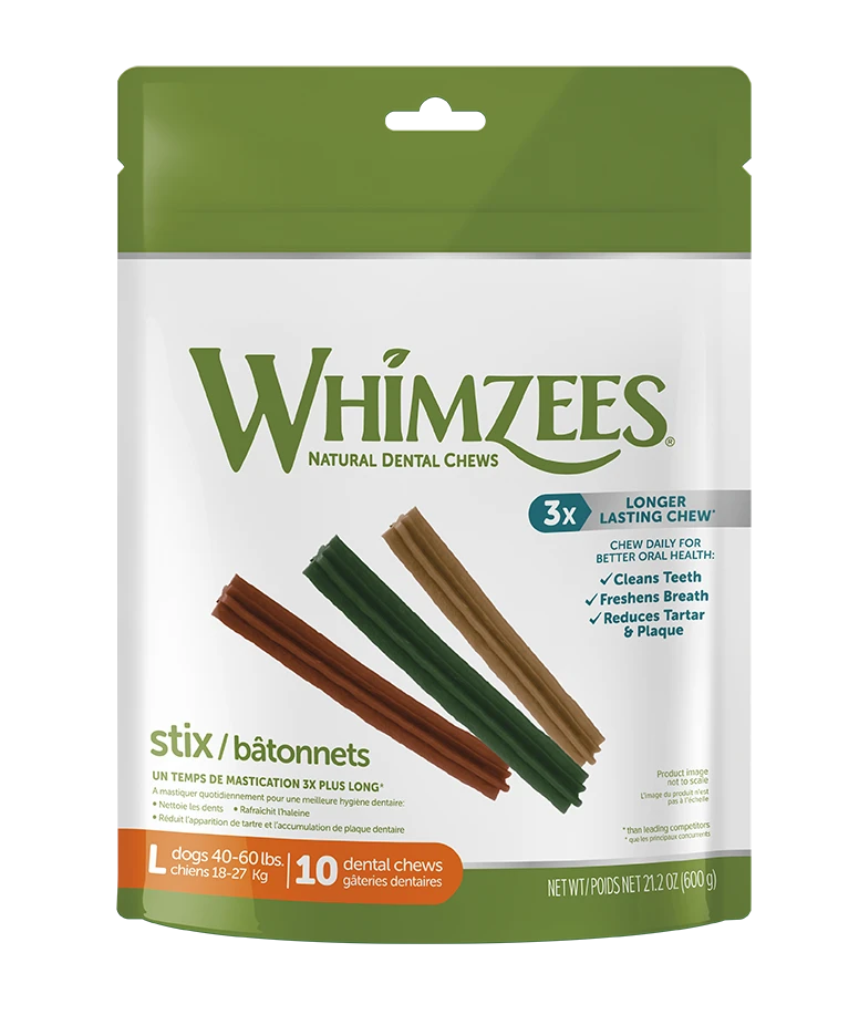 Stix Dental Treat for Dogs - WHIMZEES