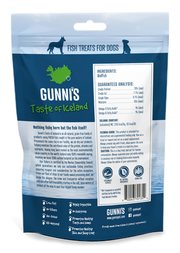 Gunni's WolfFish Chewy Sticks Dog Treats (8 - 25/ct)