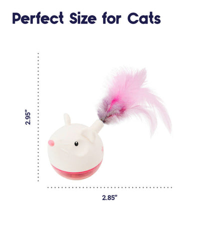 Petstages Hunt 'N Swat Treat Tumbler Cat Toy