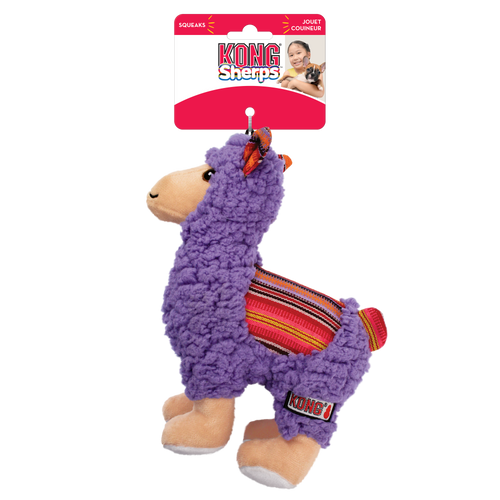 KONG Sherps Llama Dog Toy (Medium)