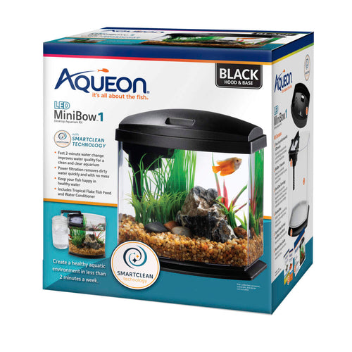 Aqueon LED MiniBow™ Kits with SmartClean™ Technology