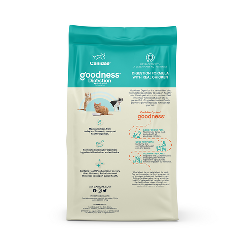 Canidae® Goodness for Digestion Formula with Real Chicken Dry Cat Food