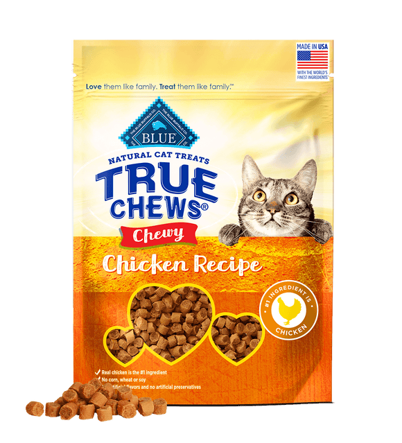 Blue Buffalo True Chews® Chicken Natural Chewy Cat Treats (3 oz)