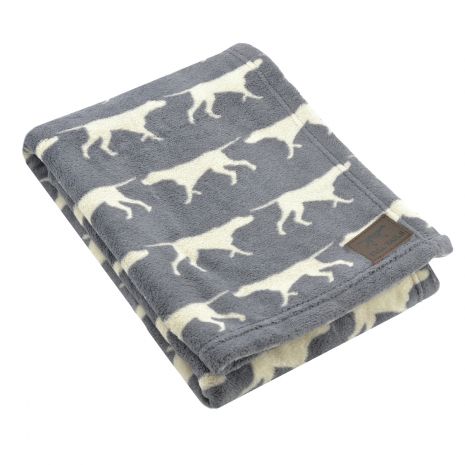 Tall Tails Grey Icon Dog Blanket