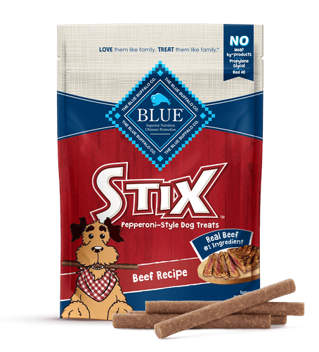 Blue Buffalo BLUE™ Stix Beef Recipe Natural Soft-Moist Dog Treats (5 oz)