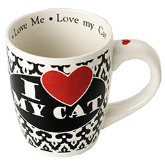 Petrageous Designs I Love My Cat Jumbo Mug