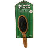 BAMBOO GROOM OVAL PIN BRUSH W/SS PINS