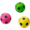 SPOT VINYL SOCCER BALL (3 IN, ASSORTED)