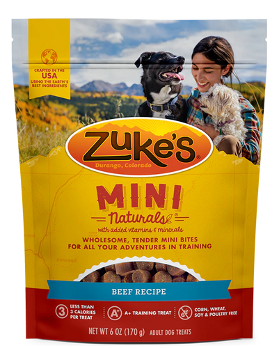 Zuke's Mini Naturals® Beef Recipe